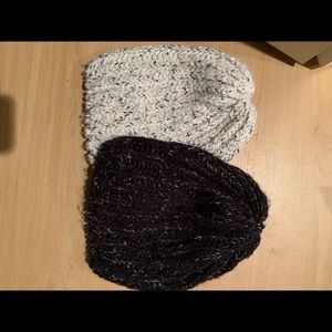Two beanies